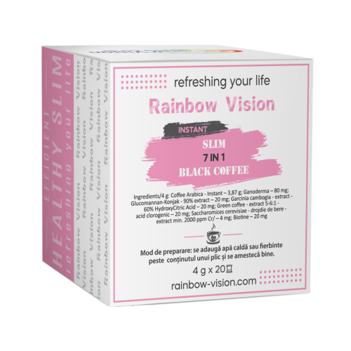 Black Coffee - 7in1 - Slim - 20 pliculete - imagine 1